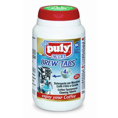 PulyCaff  - BREW TABS Coffee Cleaner/120x4gr