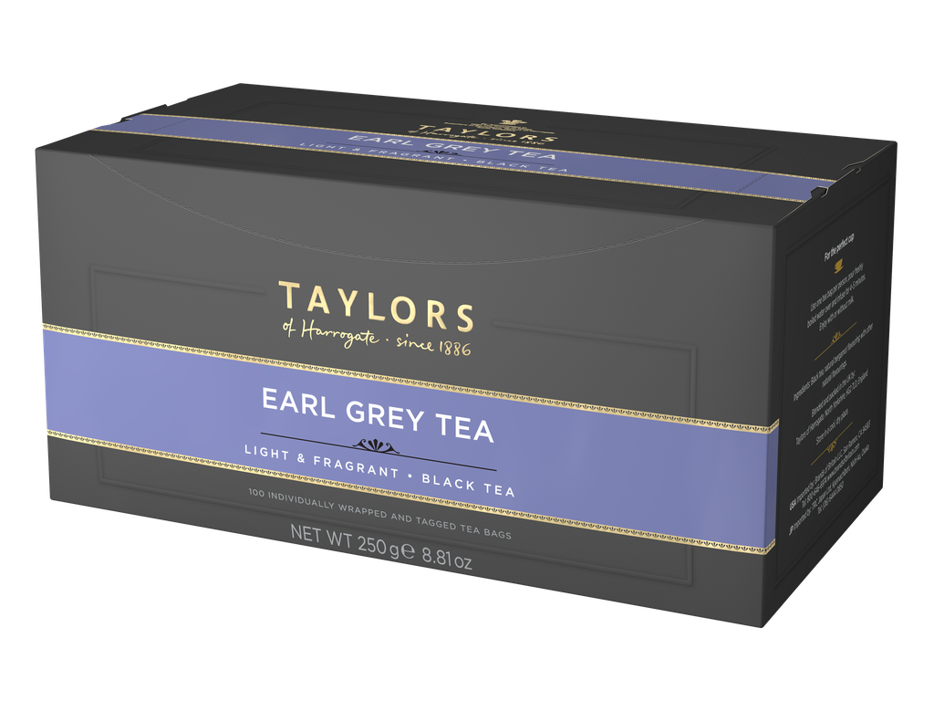 [T2651] Taylors - EARL GREY Tea - Sachet 1x100