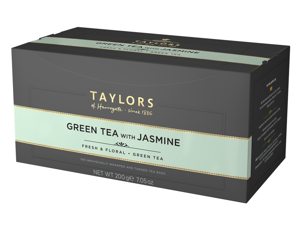 Taylors - Green  Tea with JASMINE - Sachet 1x100 