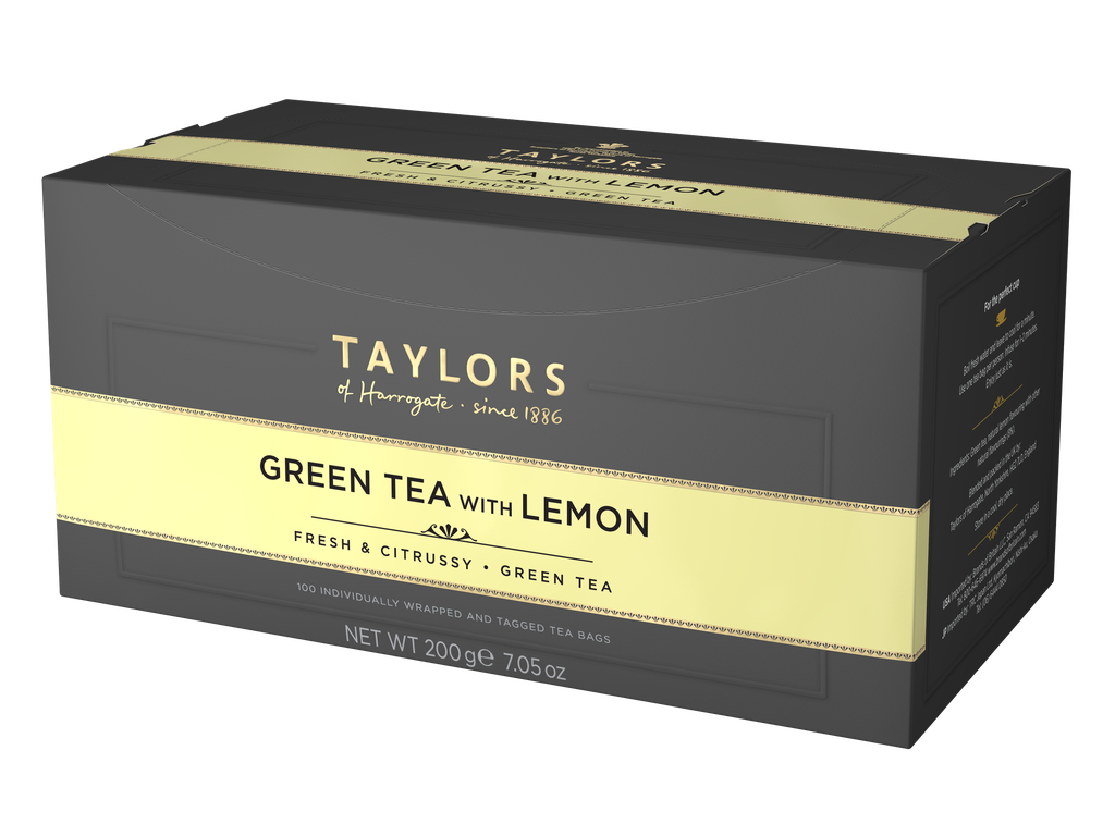 [T2668] Taylors - Green Tea with LEMON - Sachet 1x100