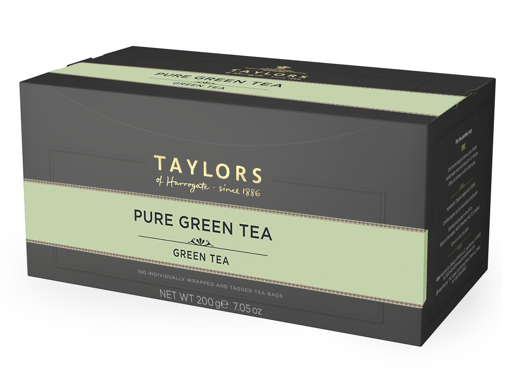 [T2692] Taylors - PURE GREEN tea - Sachet 1x100 