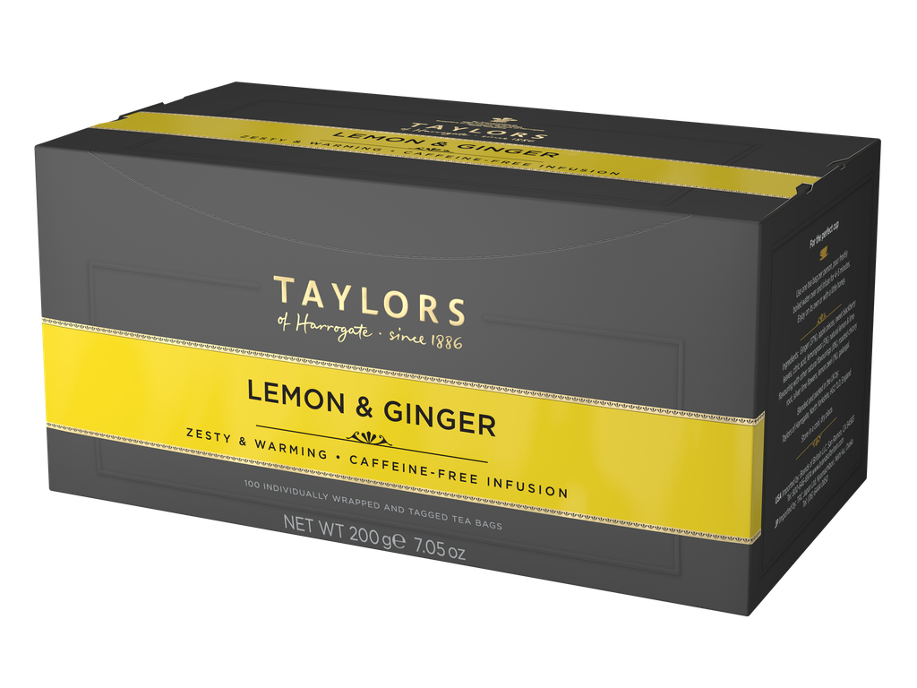 [T2307] Taylors - LEMON&GINGER Infusion - Sachet 1x100