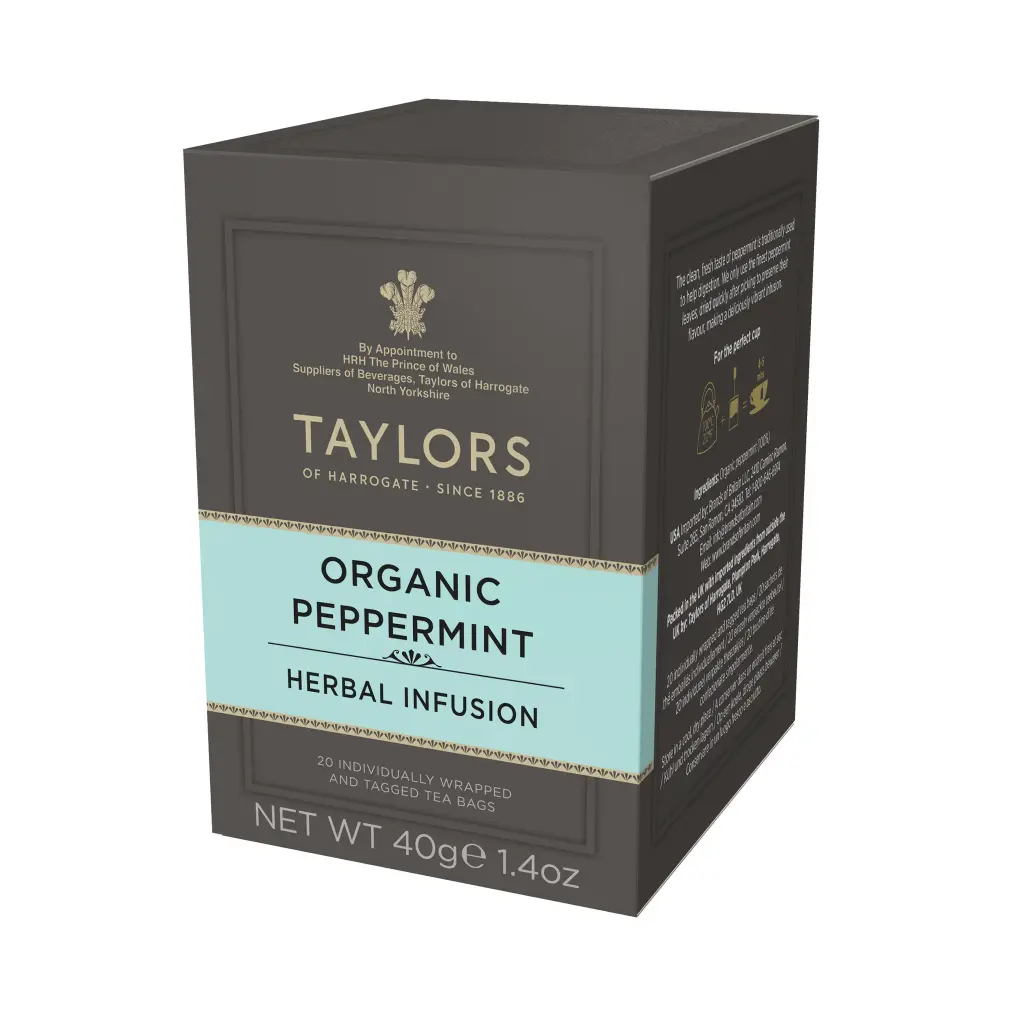 [T2490] Taylors - PURE PEPPERMINT Infusion - Sachet 6x20